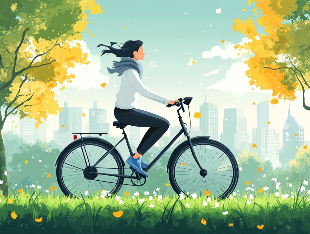 骑行公园电动车