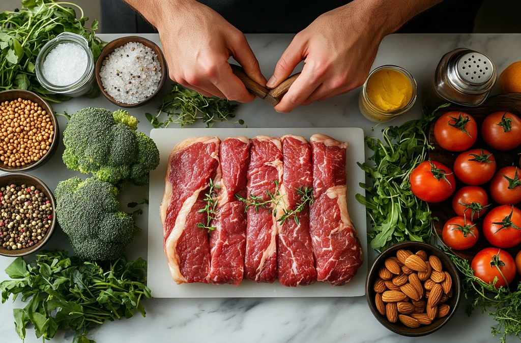 食材与调料静物