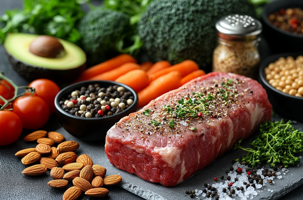 食材与调料静物