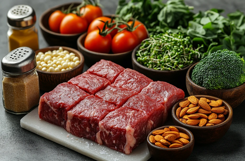 食材与调料静物