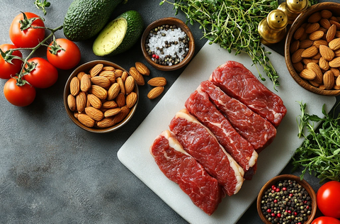 食材与调料静物