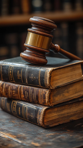 法槌书籍特写