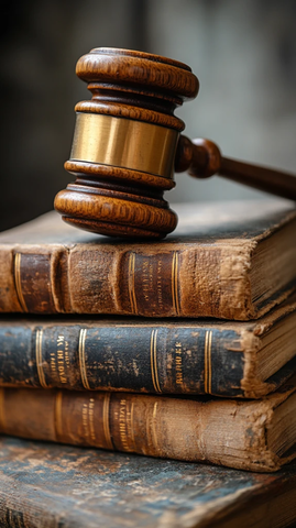 法槌书籍特写