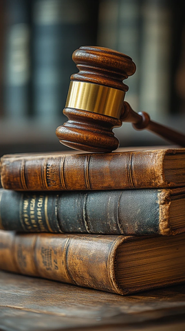 法槌书籍特写