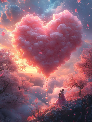 甜甜的爱情天空