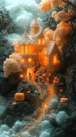 魔法糖果雨南瓜怪