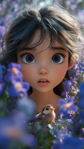 女孩与迷失小鸟