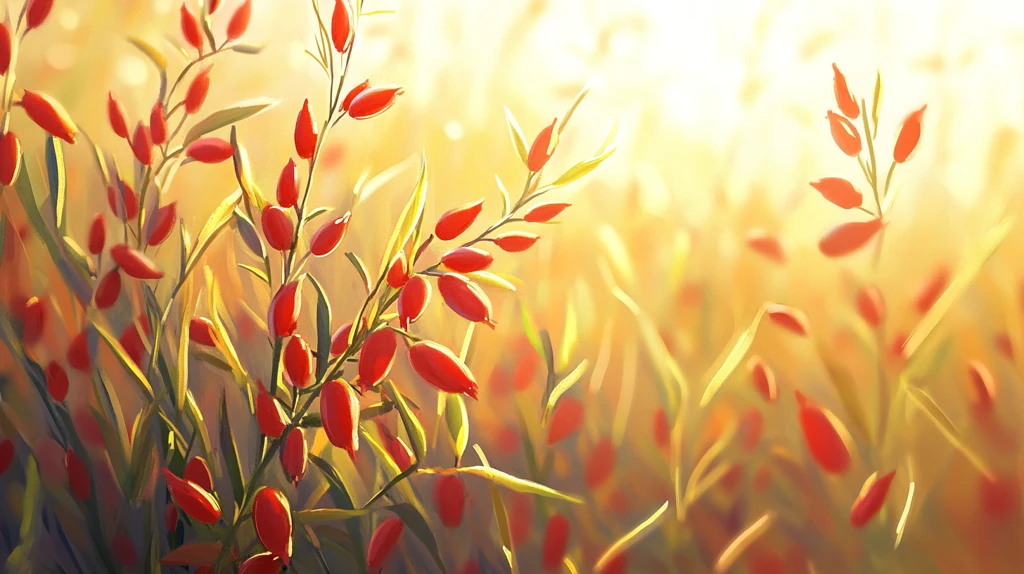 辣椒插画场景图