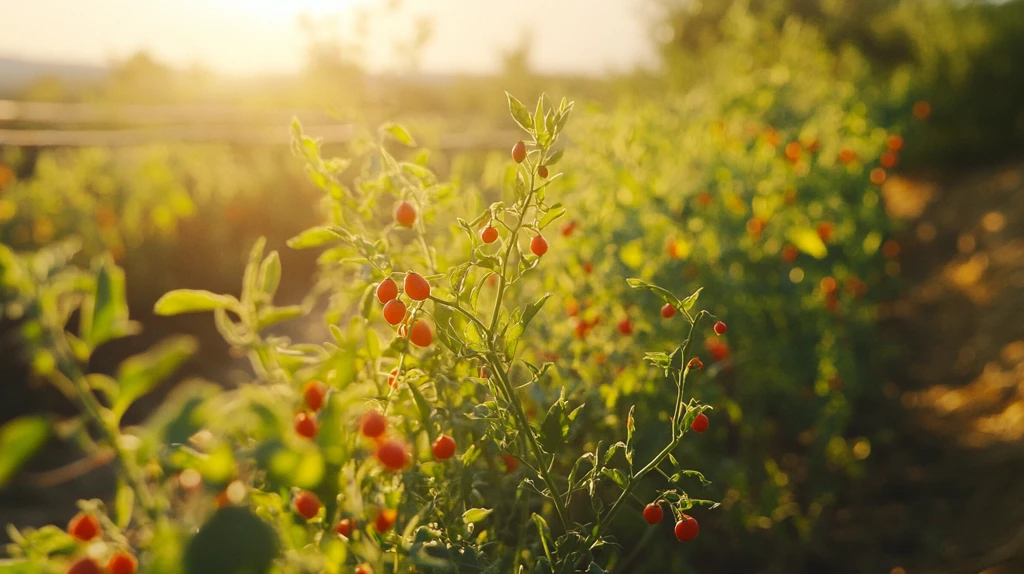 阳光下的小番茄