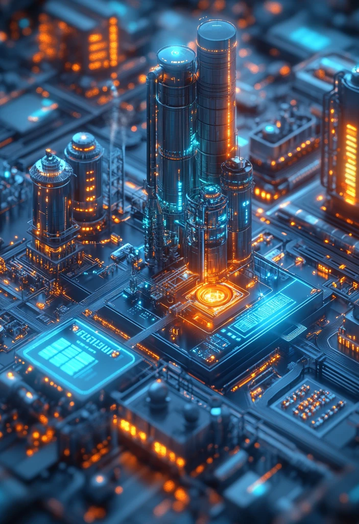 工业园区玻璃建筑