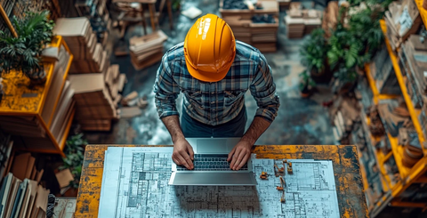 团队合作办公场景