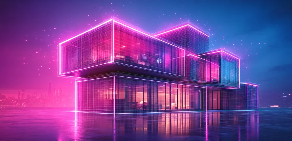 低多边形办公楼