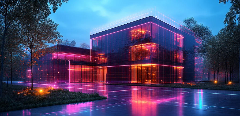 低多边形办公楼