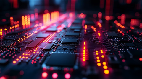 芯片电路股市图