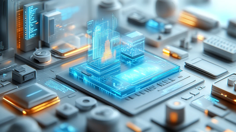 数据图表玻璃图标