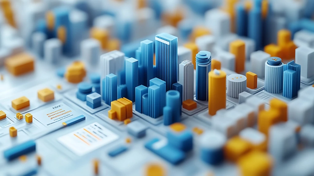 数据图表玻璃图标