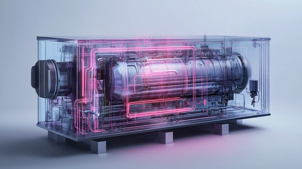 热交换过程示意图