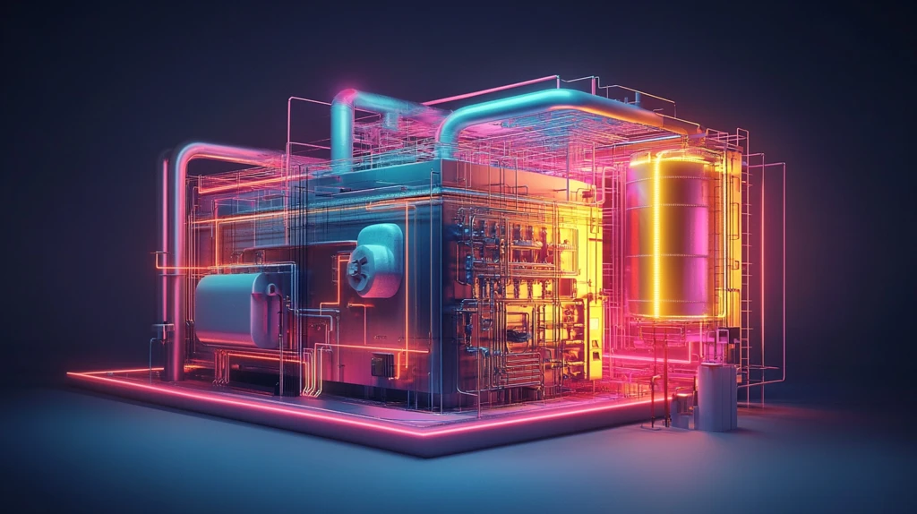 热交换过程示意图