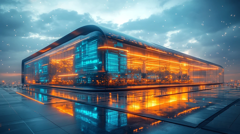 透明面板工业建筑