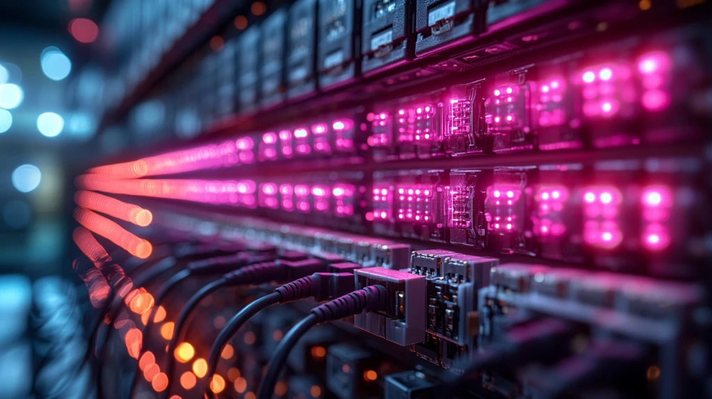 电信线缆连接屏幕