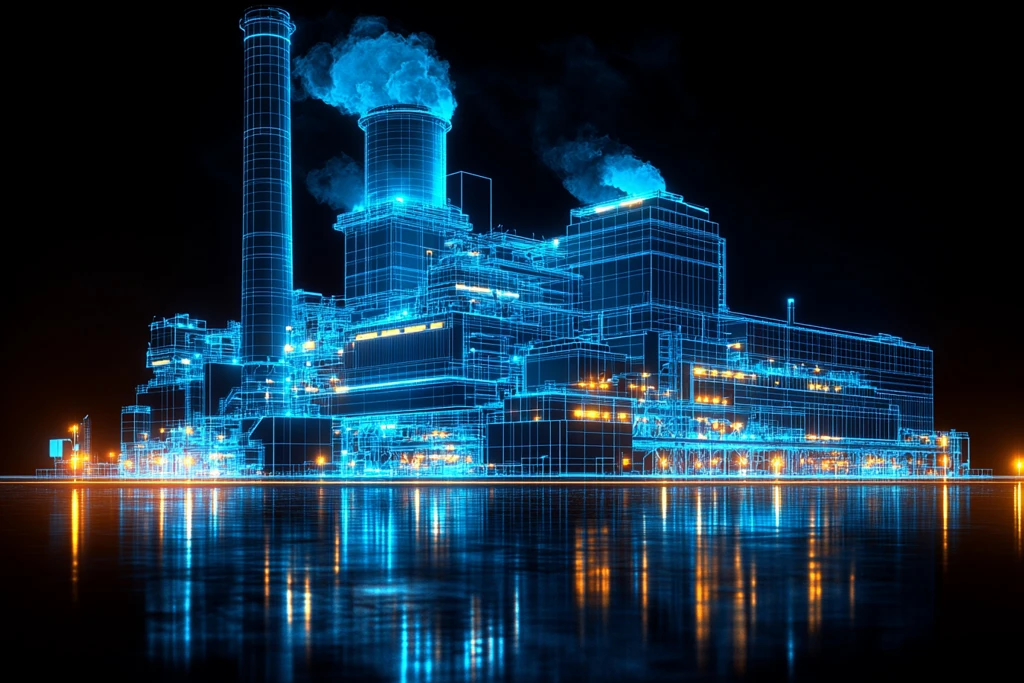 核电厂能量生成图