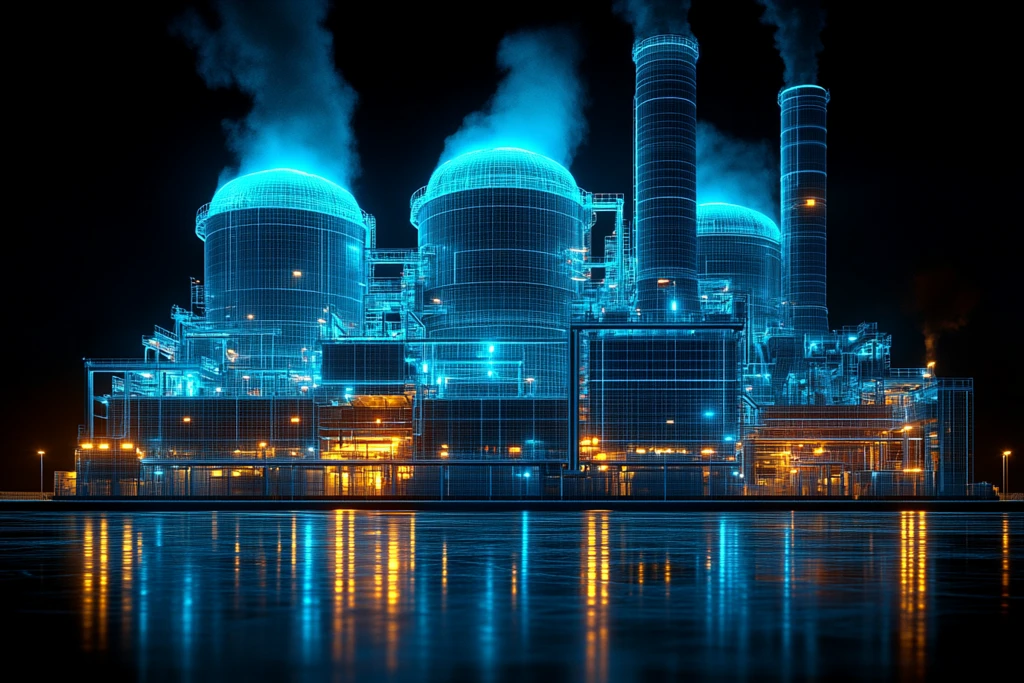 核电厂能量生成图