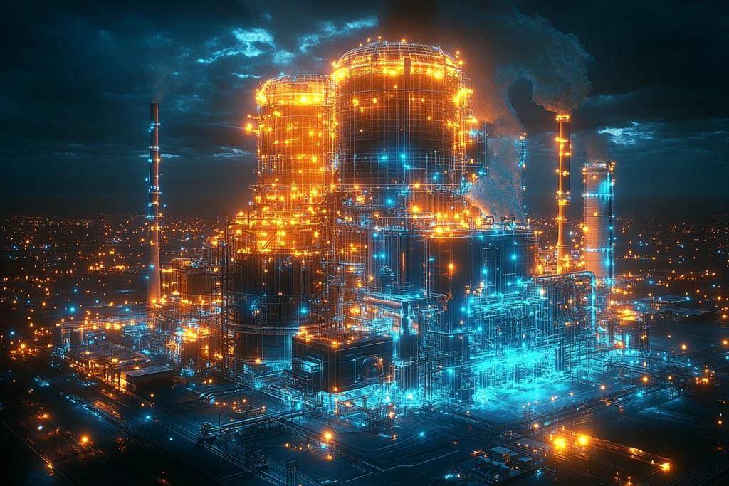 核电厂能量生成图