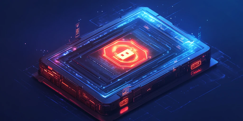 安全盾牌锁屏图