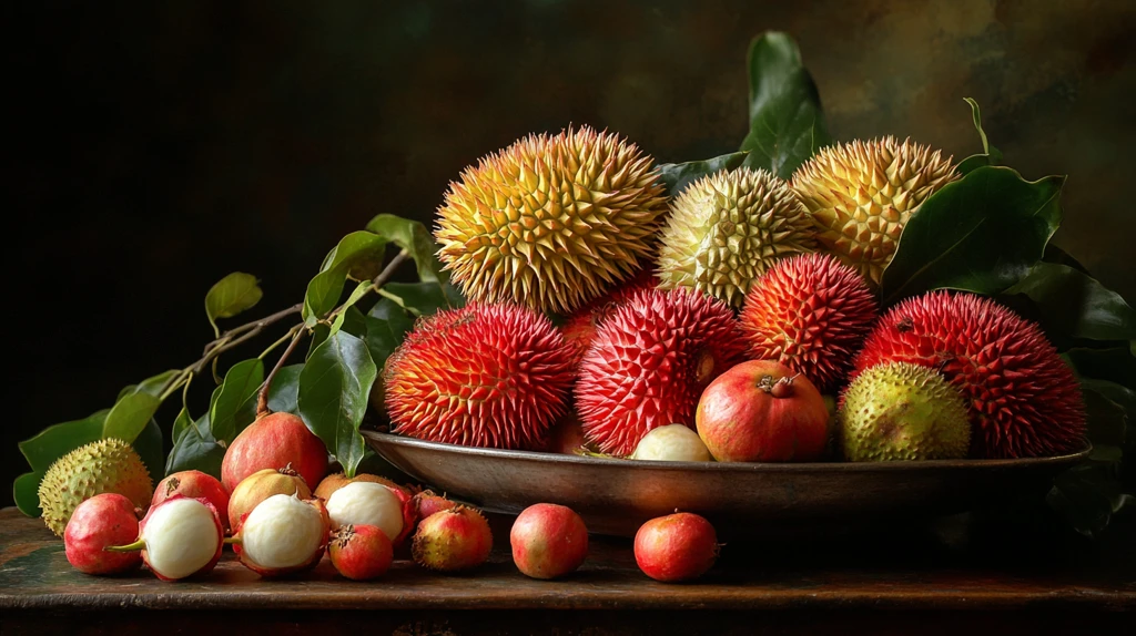 新鲜毛丹水果图片