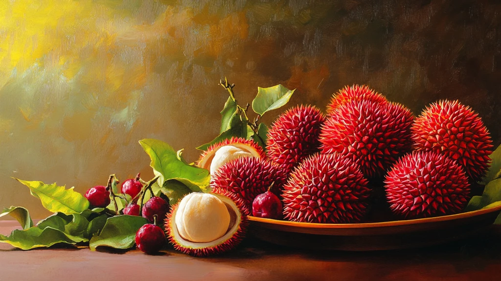 新鲜毛丹水果图片