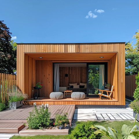 木屋花园栅栏家具