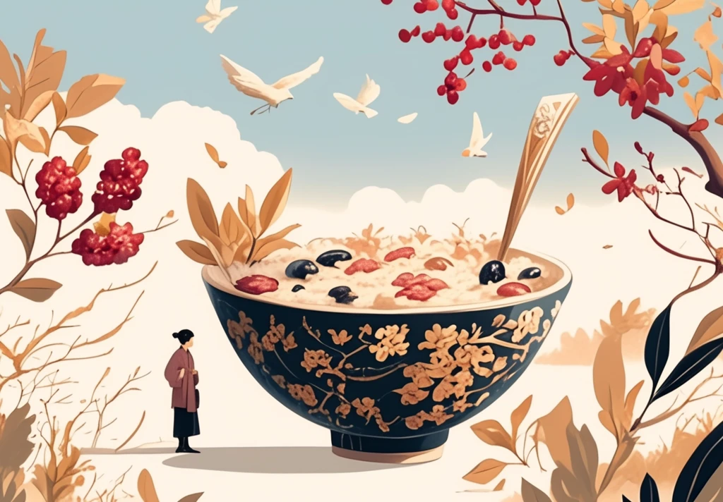 八宝粥与汉服少年