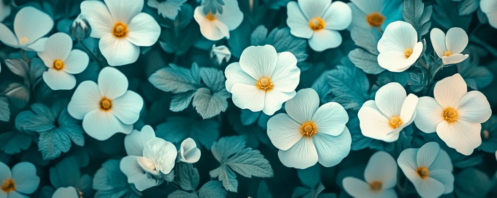 青白花年代复古纹样