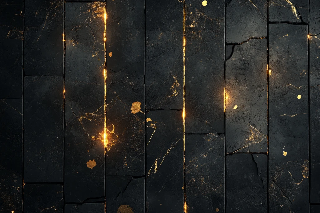 哥特风大理石镶金