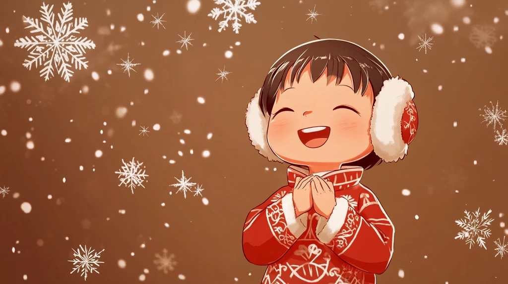 男孩舞蹈折叠手