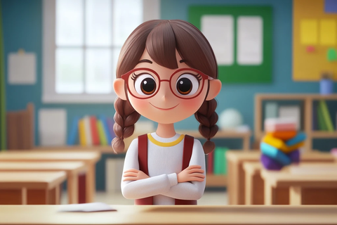 课堂老师教学场景