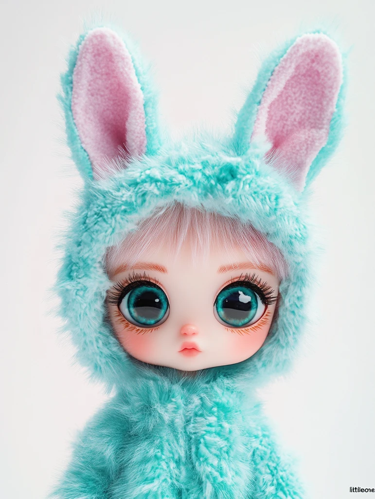 兔子耳朵猫咪娃娃