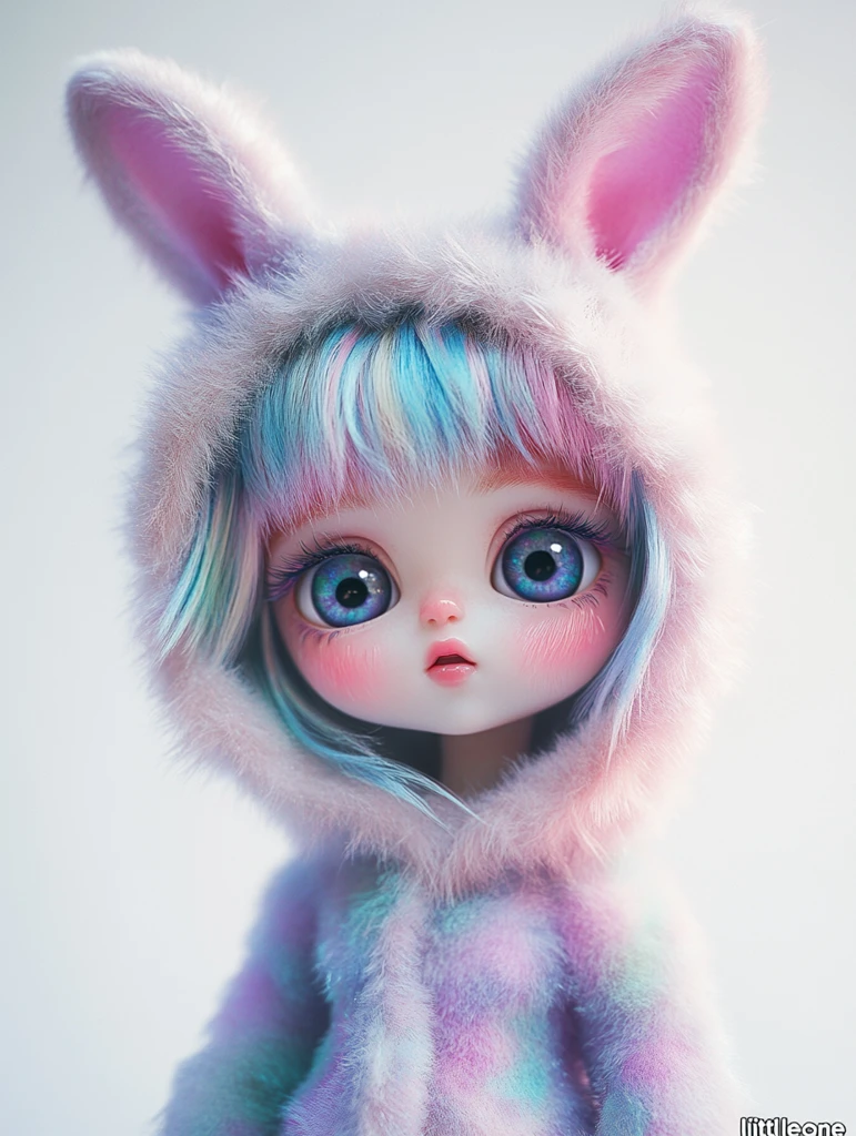 兔子耳朵猫咪娃娃