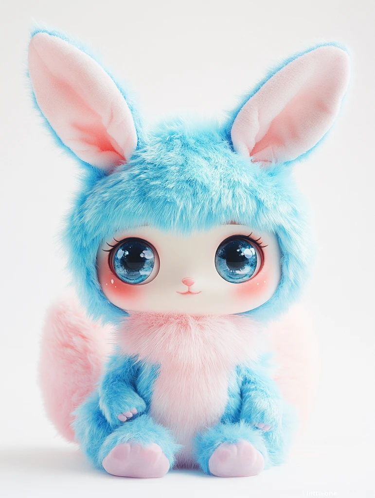 龙娃娃兔耳装扮