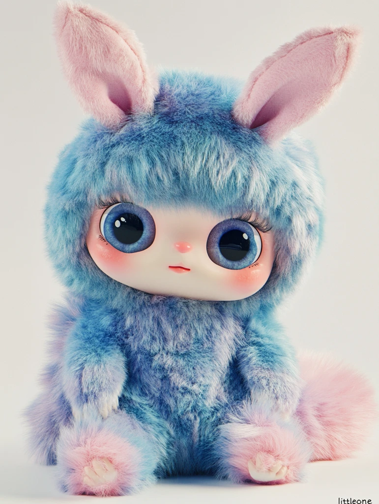 龙娃娃兔耳装扮