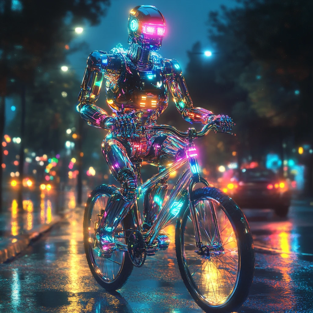 未来机器人骑行