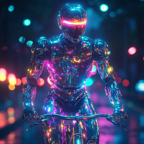 未来机器人骑行