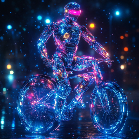 未来机器人骑行