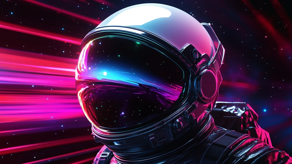 宇航员头盔太空