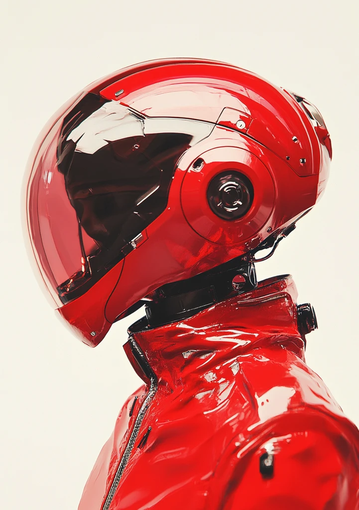 红色机器人未来装