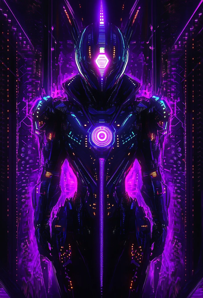 机器人幻想画作