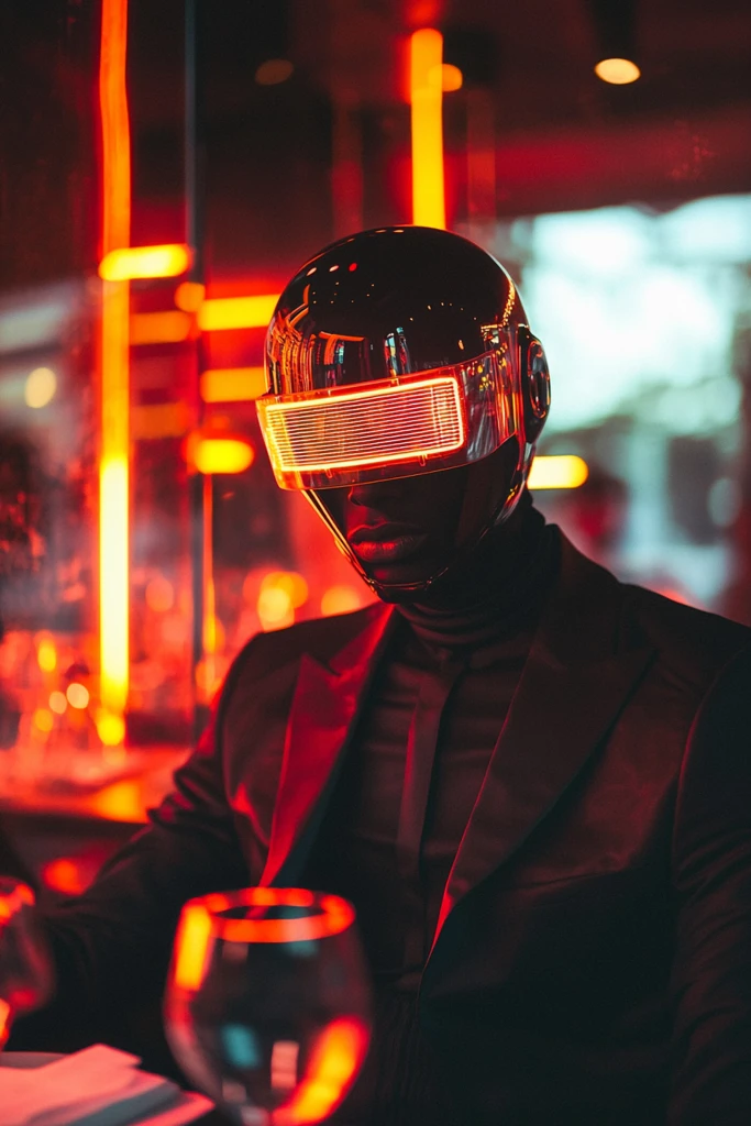 赛博朋克时装午餐