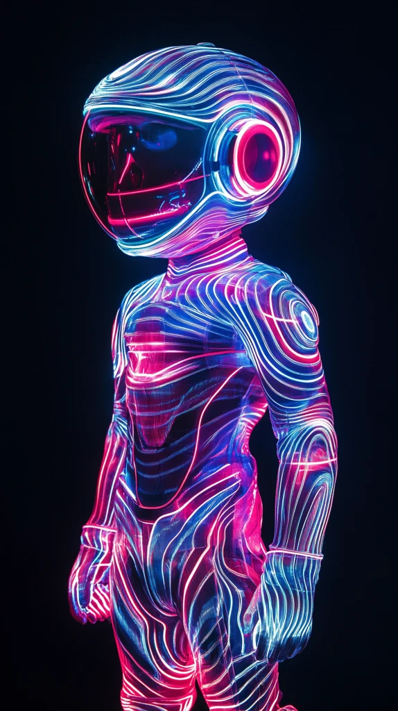 儿童机器人全息投影