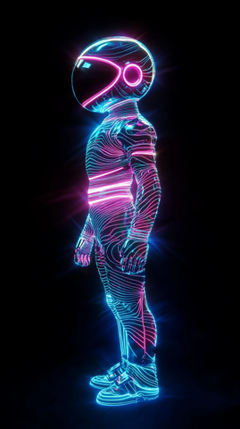 儿童机器人全息投影