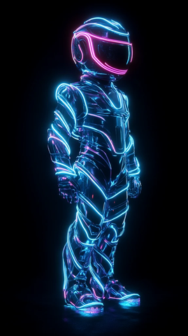 儿童机器人全息投影